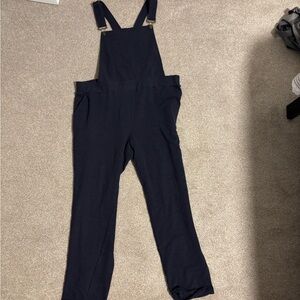 Frye Navy Blue Cotton Overalls